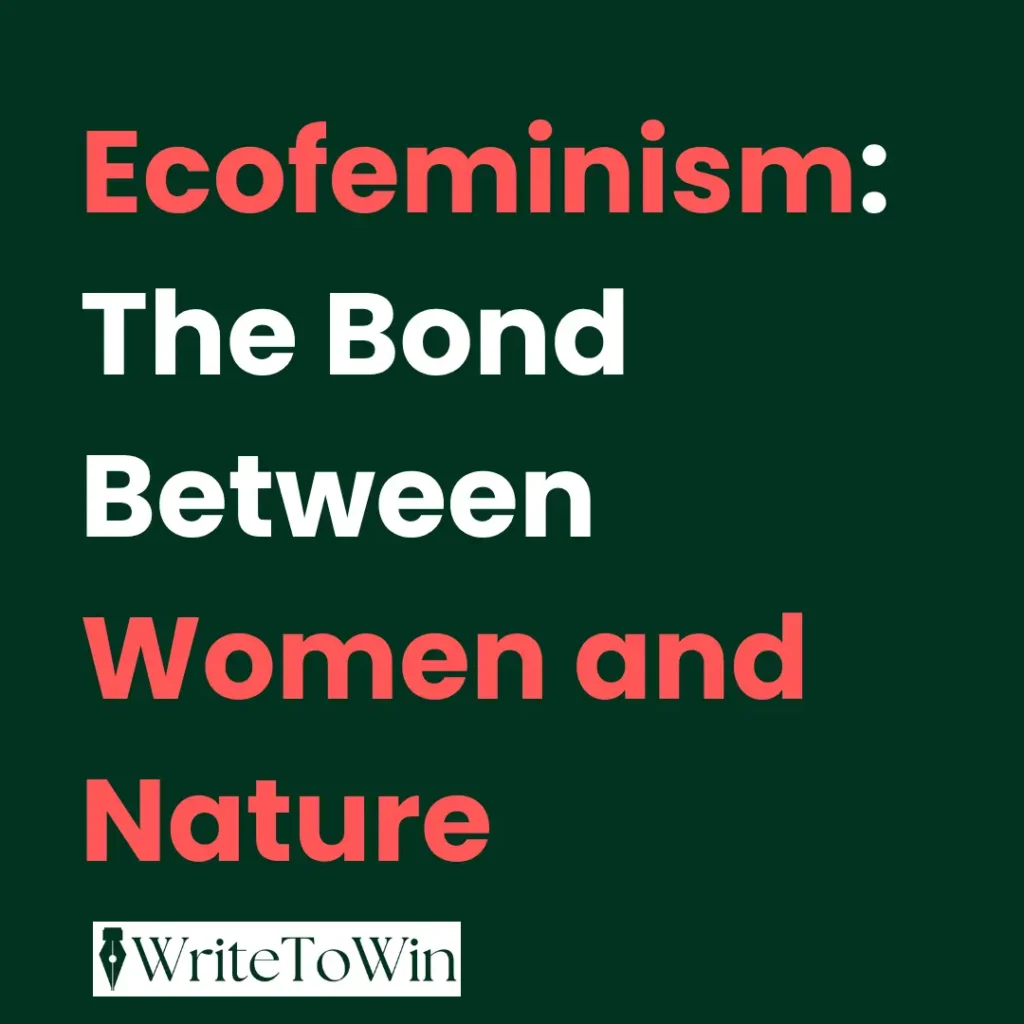 Ecofeminism