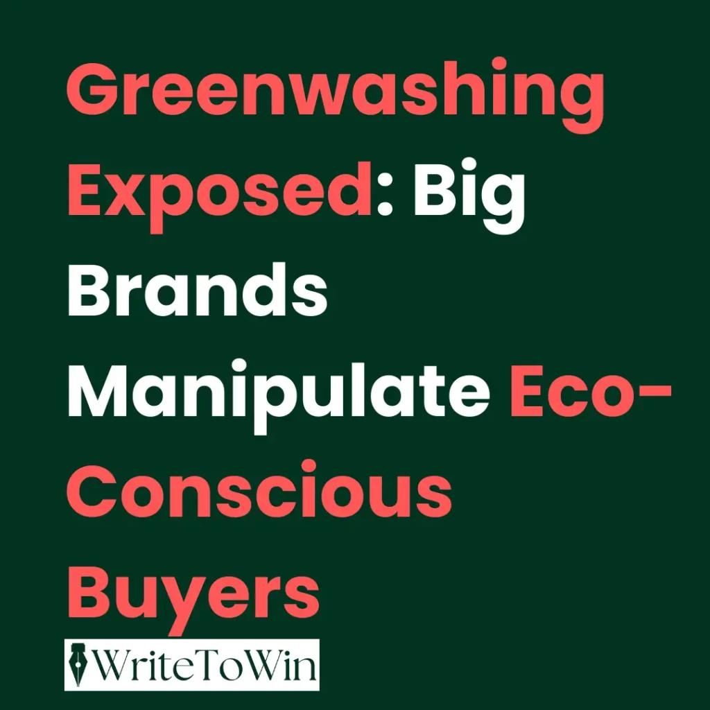 Greenwashing Exposed